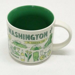 Starbucks Been There Series ~ Across the Globe Collection Washington 2017 Mug
